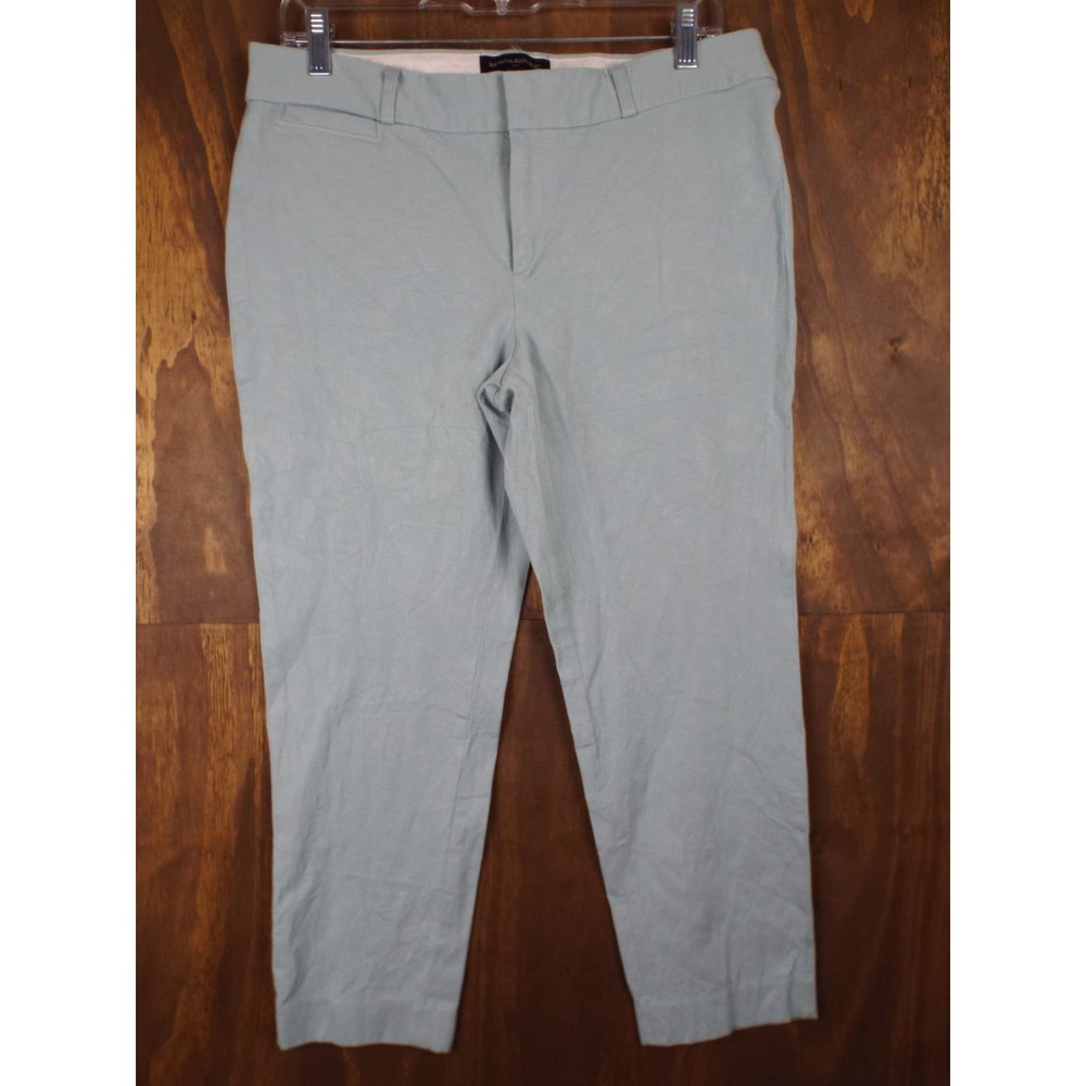 Banana Republic Womens Pants Soft Blue Stretch Sloan Fit Size 12
